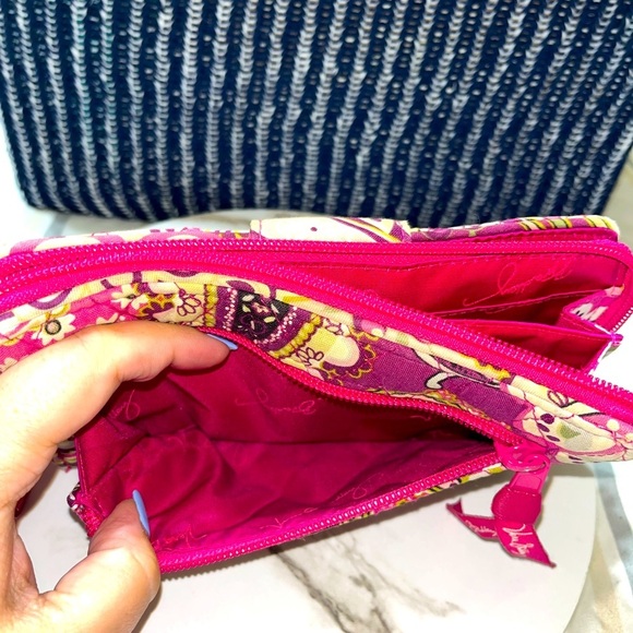 Vera Bradley Berry Paisley Turn Lock Wallet - Picture 14 of 14